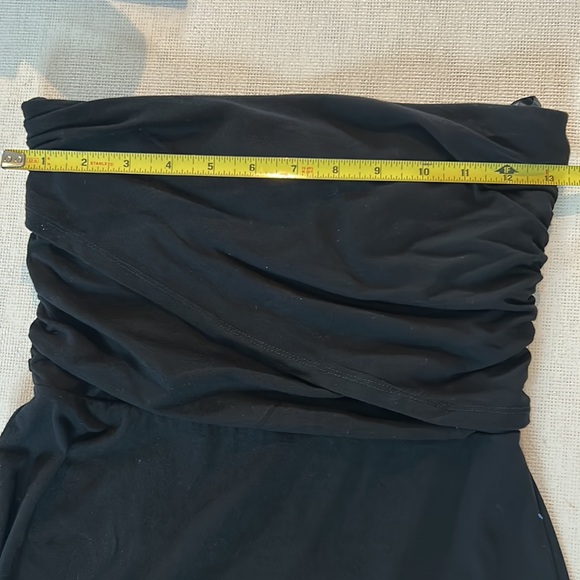 Ann Taylor Petite Small Strapless Black Dress - like new! - Picture 5 of 8